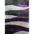 Tufted Carpet Purple &amp; Grey Area Rug